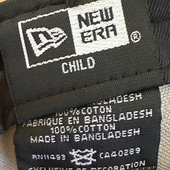 Texas Rangers KIDS Child MLB Genuine Merchandise Cap Hat Gray - Picture 2 of 12